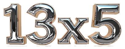 13x5 logo